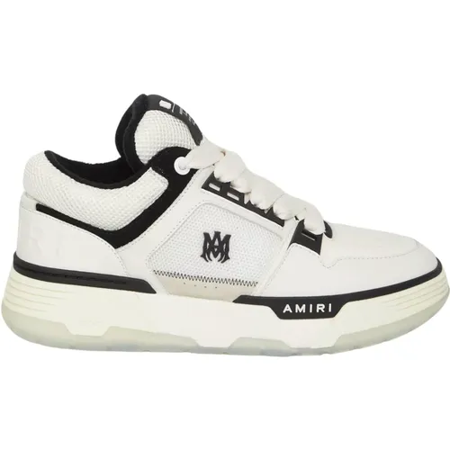 Leather and Mesh Ma-1 Sneakers , male, Sizes: 9 UK - Amiri - Modalova