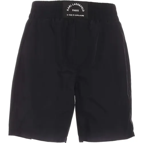 Address Boxing Shorts , male, Sizes: M, L - Karl Lagerfeld - Modalova