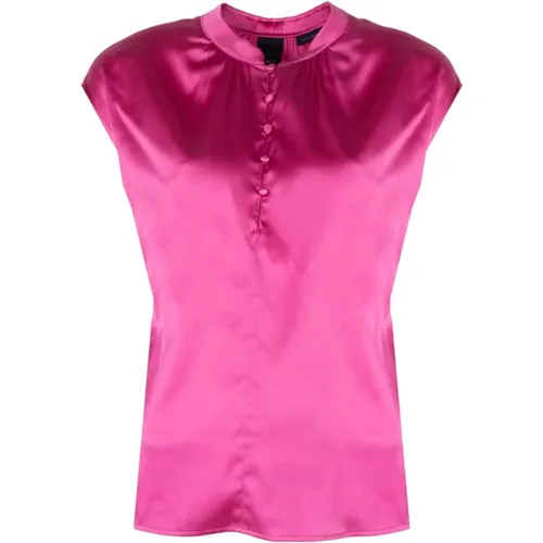 Seidenbluse , Damen, Größe: XS - pinko - Modalova