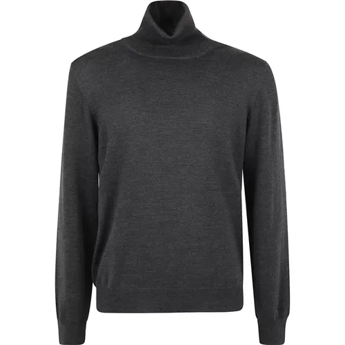 Men's Clothing Sweatshirts Anthracite Aw24 , male, Sizes: M, 2XL, XL, S, 3XL, 4XL, L - Tagliatore - Modalova