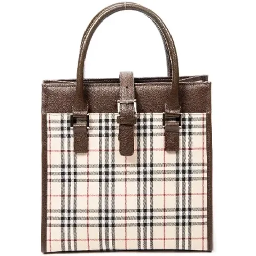 Pre-owned Canvas totes , female, Sizes: ONE SIZE - Burberry Vintage - Modalova