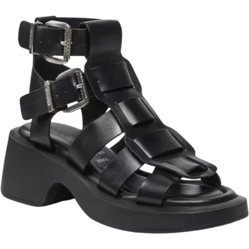 Elegant Flat Sandals , female, Sizes: 8 UK, 5 UK, 7 UK, 6 UK - Bronx - Modalova