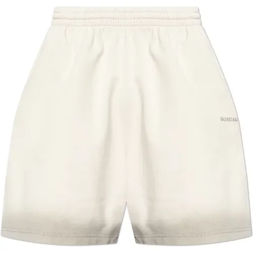 Cotton shorts , male, Sizes: L - Balenciaga - Modalova