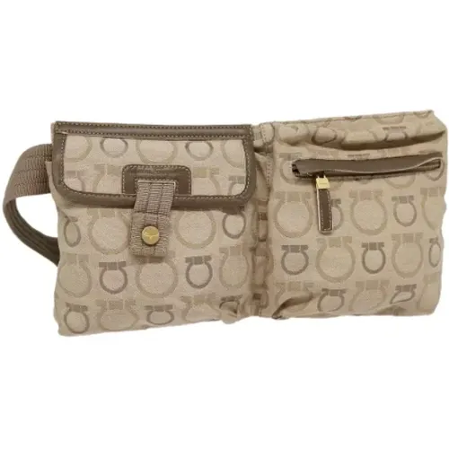 Pre-owned Canvas crossbody-bags , female, Sizes: ONE SIZE - Salvatore Ferragamo Pre-owned - Modalova