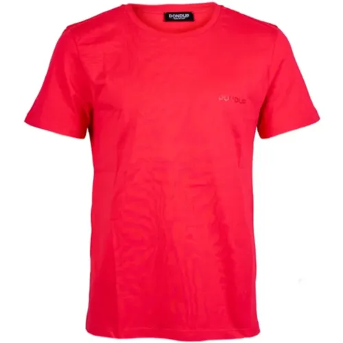 T-shirts and Polos , male, Sizes: 2XL, XL - Dondup - Modalova