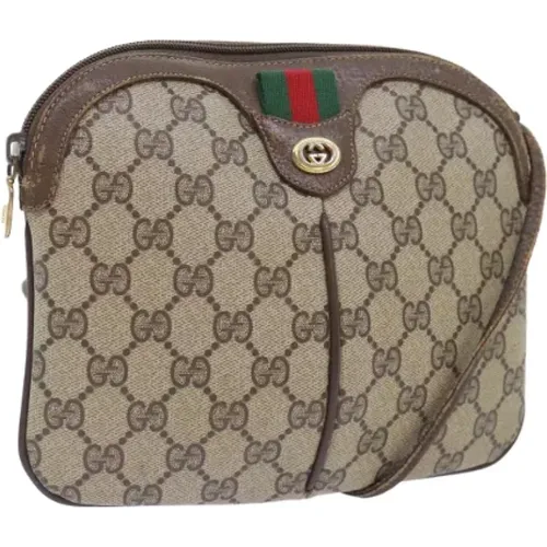 Pre-owned Leather shoulder-bags , female, Sizes: ONE SIZE - Gucci Vintage - Modalova