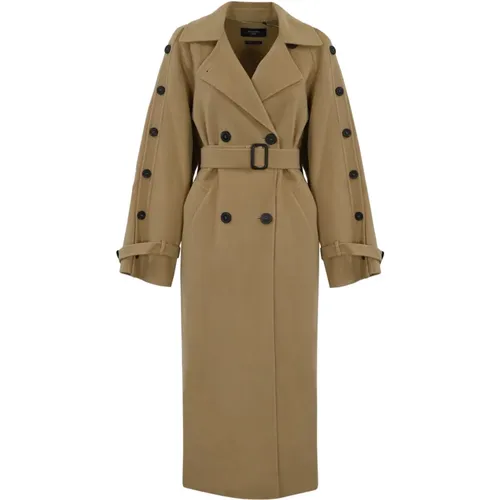 Beiger Wolltrenchcoat - Max Mara Weekend - Modalova