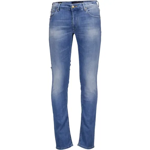 Slim-fit Jeans , male, Sizes: W33, W32, W36 - Hand Picked - Modalova