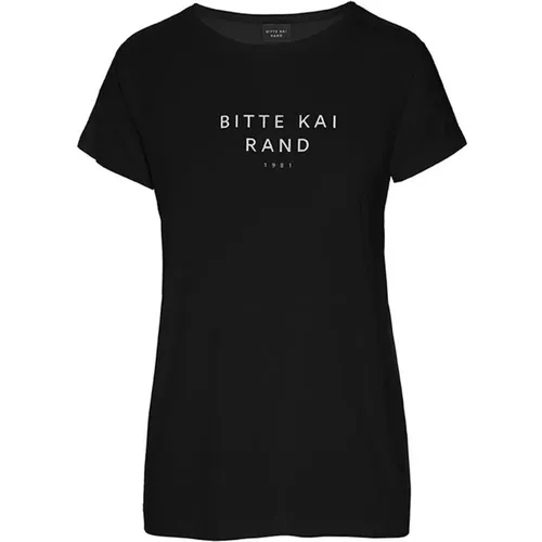 Logo T-Shirt Top , female, Sizes: L, S, XL, 2XL, XS, M - Bitte Kai Rand - Modalova