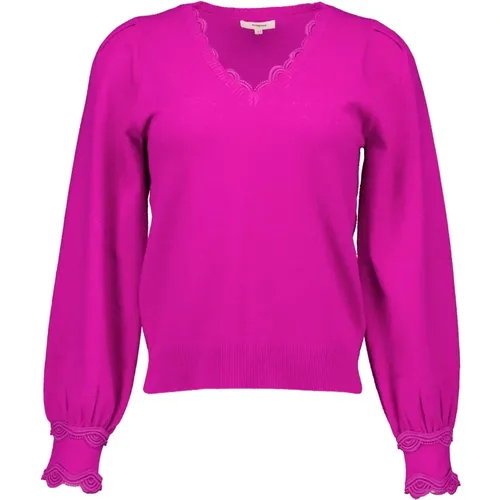 Fuchsia Sweater , female, Sizes: XS - Suncoo - Modalova