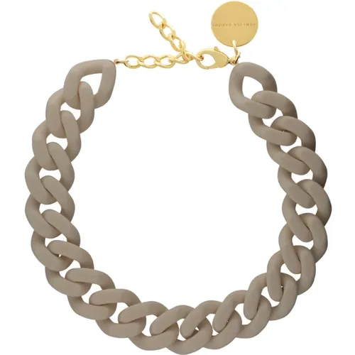 Kette Flat Chain Necklace - Vanessa Baroni - Modalova