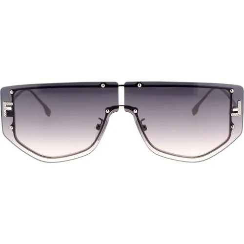 Glasant Sunglasses with Iconic F Detail , female, Sizes: 69 MM - Fendi - Modalova