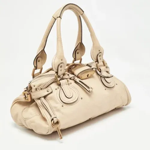 Pre-owned Leather handbags , female, Sizes: ONE SIZE - Chloé Pre-owned - Modalova