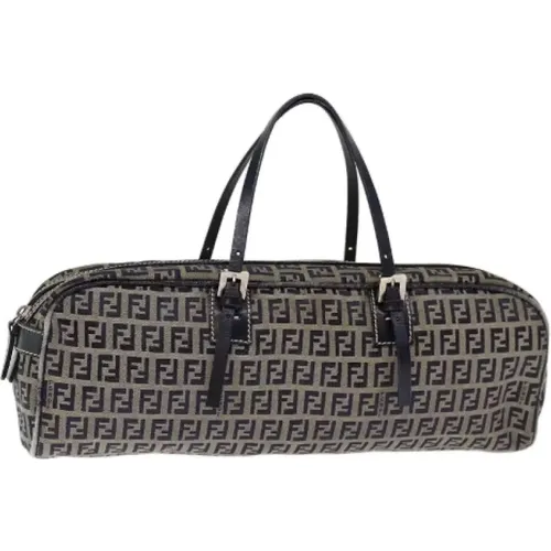 Pre-owned Canvas handbags , female, Sizes: ONE SIZE - Fendi Vintage - Modalova