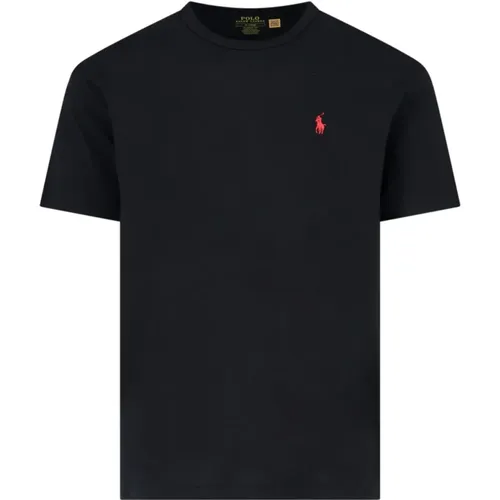 Schwarze Polo T-Shirts und Polos , Herren, Größe: L - Ralph Lauren - Modalova