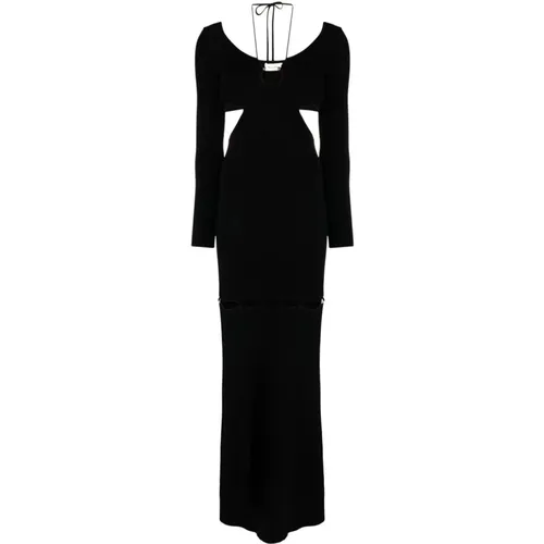 Schwarzes Kleid für Frauen , Damen, Größe: M - Nanushka - Modalova