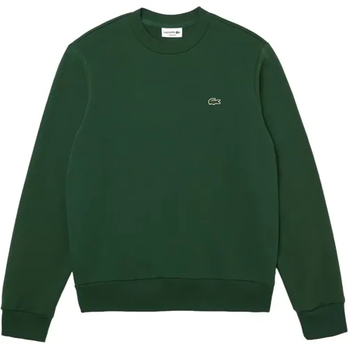 Grüner Casual Pullover , Herren, Größe: 2XL - Lacoste - Modalova