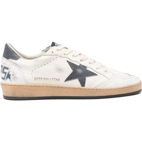 Ball Star Sneakers , male, Sizes: 9 UK, 10 UK, 7 UK - Golden Goose - Modalova