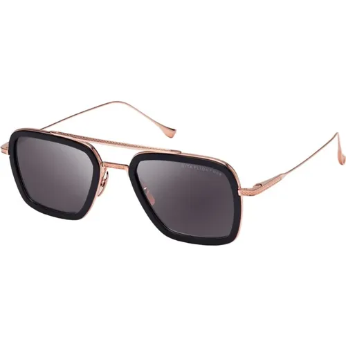 Flight.006 Sonnenbrille Schwarz Roségold , Herren, Größe: 52 MM - Dita - Modalova