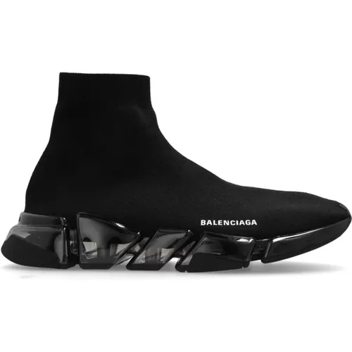 Ankle-high sports shoes Speed 2.0 , male, Sizes: 10 UK, 6 UK, 8 UK, 7 UK - Balenciaga - Modalova