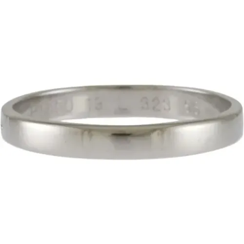 Pre-owned Platinum rings , unisex, Sizes: ONE SIZE - Chanel Vintage - Modalova