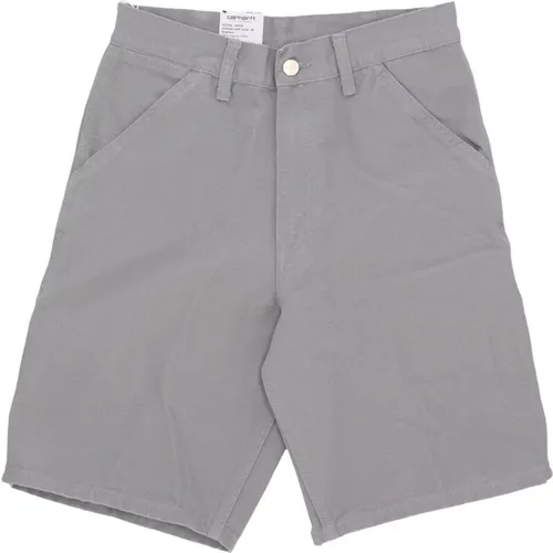 Short Fabric Trousers with Tool Pocket , male, Sizes: W33, W32, W36 - Carhartt WIP - Modalova