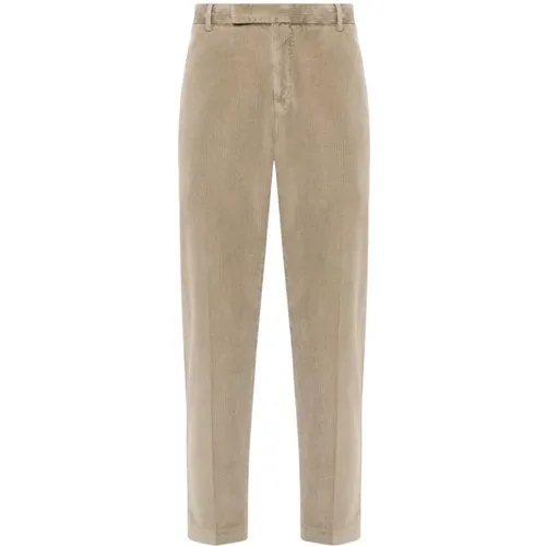 Corduroy Trousers Straight Leg , male, Sizes: M, 2XL, S, 3XL, L, XL - PT Torino - Modalova