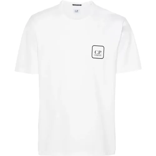 Metropolis Series Grafik T-Shirt , Herren, Größe: XL - C.P. Company - Modalova
