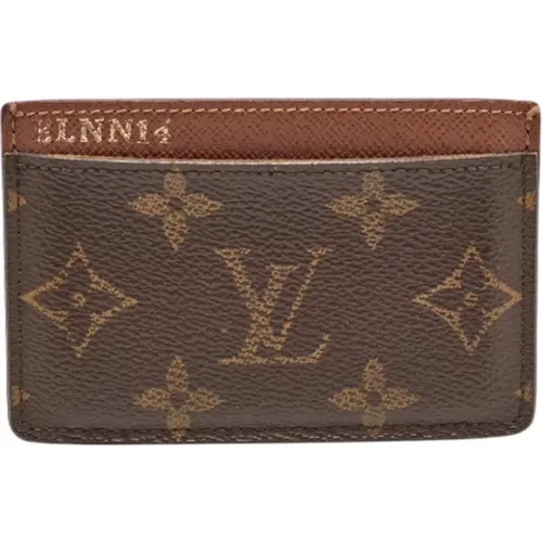 Pre-owned Leather wallets , female, Sizes: ONE SIZE - Louis Vuitton Vintage - Modalova