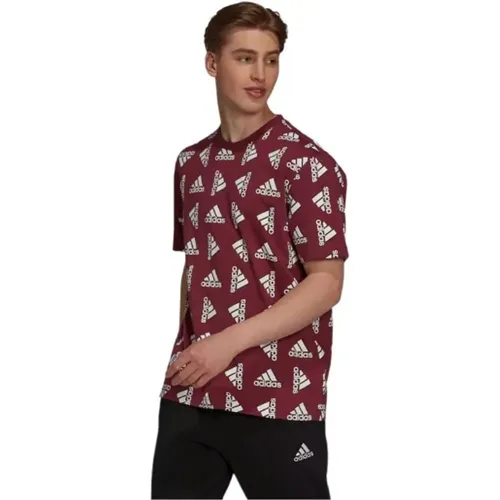 Cotton T-Shirt with Front Print , male, Sizes: L, M, S, XL - Bikkembergs - Modalova