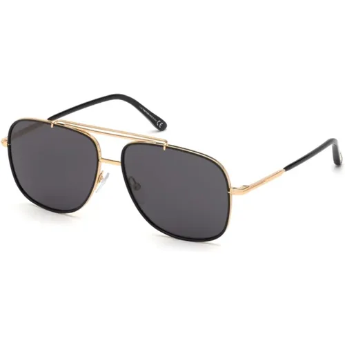 Benton Sonnenbrille Gold Grau - Tom Ford - Modalova