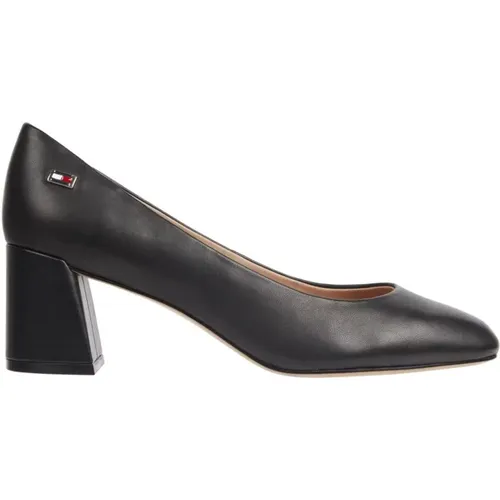 Block Heel Pumps , female, Sizes: 5 UK, 8 UK, 3 UK, 6 UK, 7 UK, 4 UK - Tommy Hilfiger - Modalova