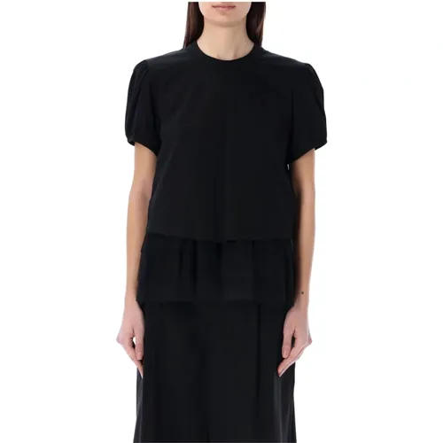 Womens Clothing T-Shirts Polos Ss24 , female, Sizes: S - Noir Kei Ninomiya - Modalova