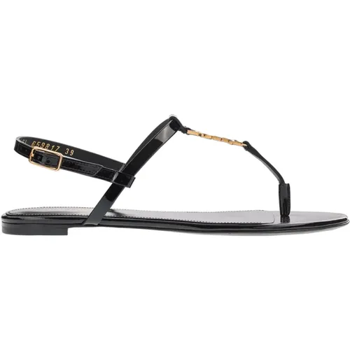 Flip Sandal , female, Sizes: 3 UK - Saint Laurent - Modalova