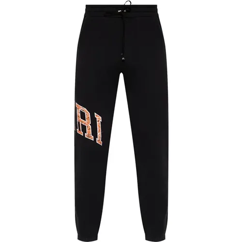 Baumwoll-Rippzug Sweatpants , Herren, Größe: M - Amiri - Modalova