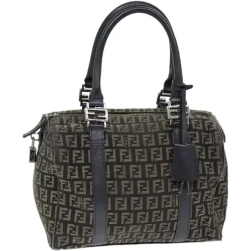 Pre-owned Canvas handbags , female, Sizes: ONE SIZE - Fendi Vintage - Modalova