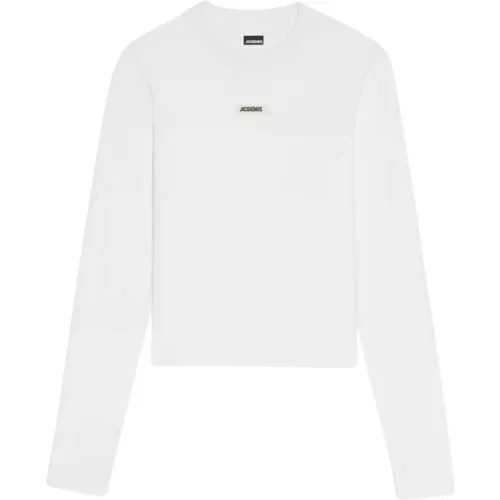 Langarm Gros Grain T-Shirt - Jacquemus - Modalova