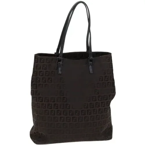 Pre-owned Canvas totes , female, Sizes: ONE SIZE - Fendi Vintage - Modalova