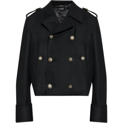 Short coat , male, Sizes: L, XL - Dolce & Gabbana - Modalova