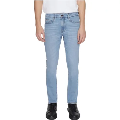 Tapered Jeans Frühling/Sommer Kollektion , Herren, Größe: W35 L32 - Hugo Boss - Modalova