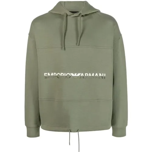 Sweatshirt , male, Sizes: XL, 2XL - Emporio Armani - Modalova