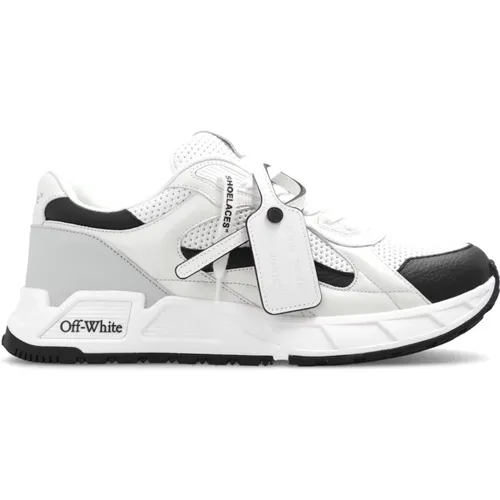 Off , ‘Kick Off’ sneakers , male, Sizes: 7 UK - Off White - Modalova