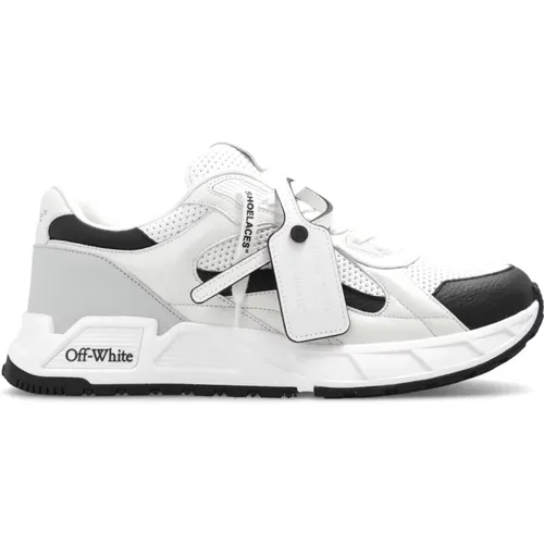 Off , ‘Kick Off’ sneakers , male, Sizes: 7 UK, 8 UK, 9 UK, 10 UK, 12 UK - Off White - Modalova