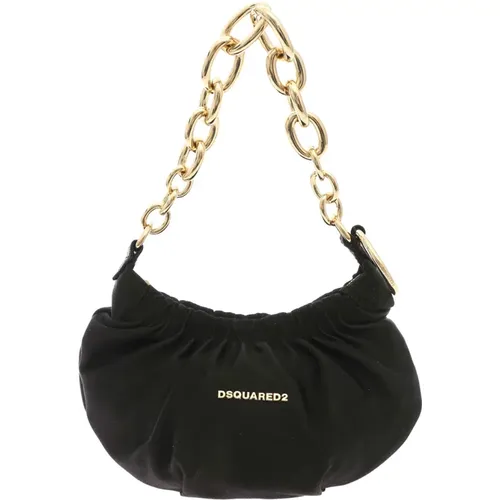 Hobo Raso Shoulder Bag - Stylish and Sophisticated , female, Sizes: ONE SIZE - Dsquared2 - Modalova