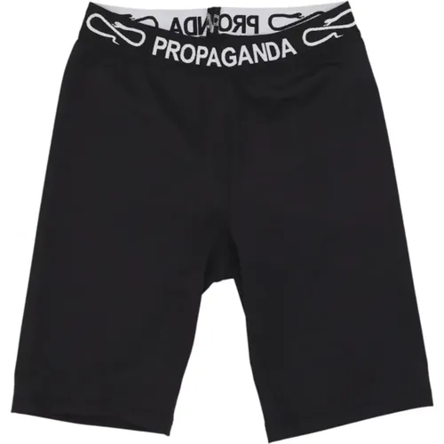 Logo Short Leggings für Damen , Damen, Größe: S - Propaganda - Modalova