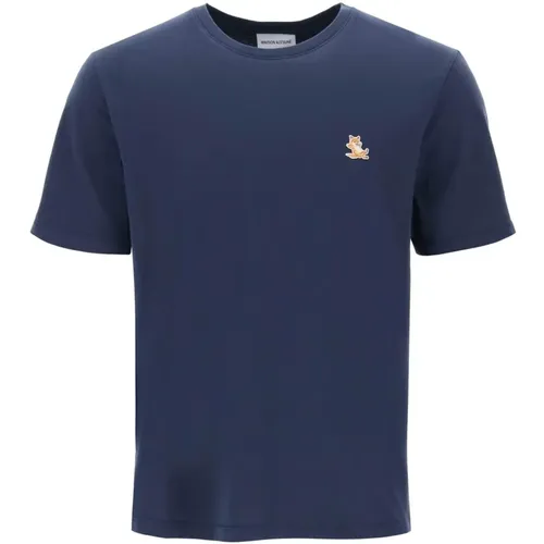 T-Shirts , Herren, Größe: S - Maison Kitsuné - Modalova