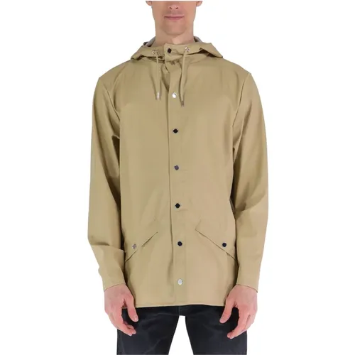 Werdichte Parka , Herren, Größe: XL - Rains - Modalova