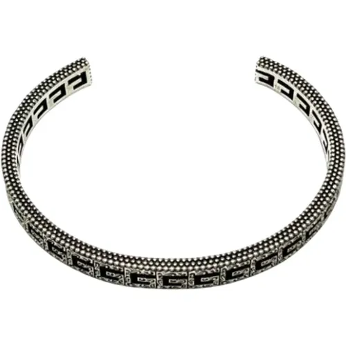 Pre-owned Silver bracelets , male, Sizes: ONE SIZE - Gucci Vintage - Modalova