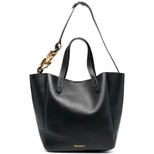 Chain strap small cabas bag , female, Sizes: ONE SIZE - JW Anderson - Modalova