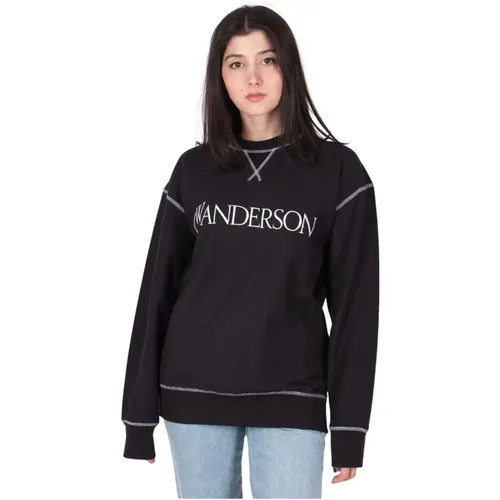 Bequemes Trainingsshirt , Damen, Größe: XS - JW Anderson - Modalova